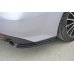 Накладки сплиттеры боковые на задний бампер на Mazda 6 GH Sport Hatch